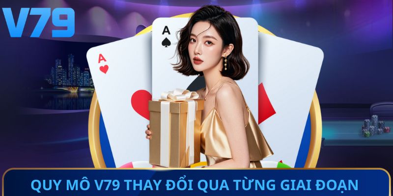 Quy mô V79 thay đổi qua từng giai đoạn 